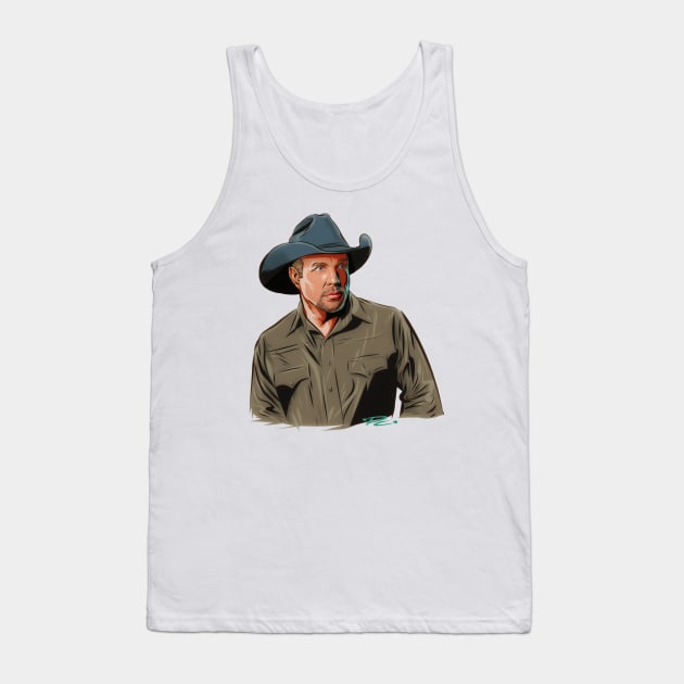 Garth Brooks - An illustration by Paul Cemmick Tank Top by PLAYDIGITAL2020